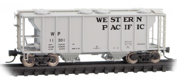 WP 2-BAY COVERED HOPPER #11301