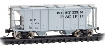 WP 2-BAY COVERED HOPPER #11303