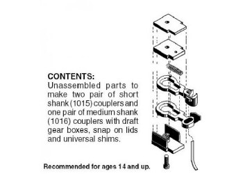 STD BODY-MOUNT COUPLER 2 PAIR