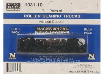 ROLLER BEARNG TRUCKS WITHOUT