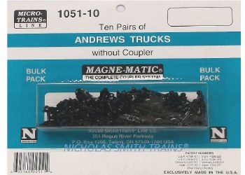 ANDREWS TRK-NO COUPLER 10 PAIR