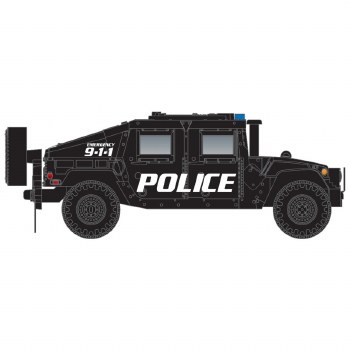 POLICE HUMVEE 2PK