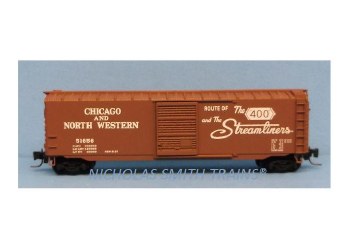 Z C&NW  50' SD BOX CAR