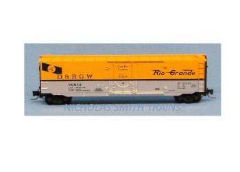 Z D&RGW 50' PLUG DOOR BOX CR