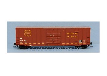 Z WC 50' PLUG DOOR BOX CAR