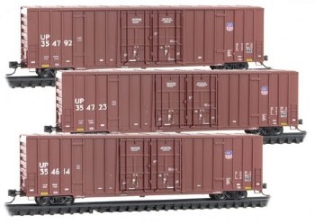 N UP DD BOXCARS - 3 PACK