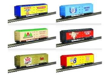 41' REEFER BEER CARS 6 PACK