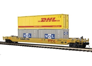 TTX (DHL) HUSKY STACK CAR