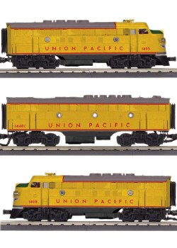 UP F-3 A-B-A DIESEL SET W/PS3