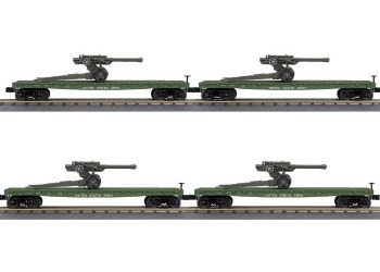 US ARMY FLAT 4 CAR SET W/