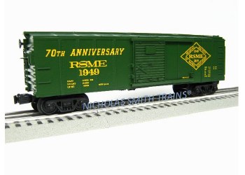 RSME 70TH ANNIVERSARY BOXCAR