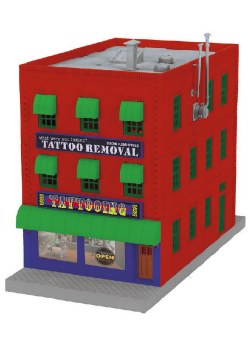 TATTOO REMOVAL 3-STORY BUILD