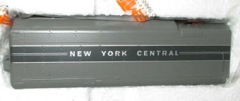 NYC TENDER BODY SHELL FOR 1940