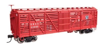 CB&Q 40' WOOD STOCK CAR #52569