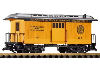 D&RGW WOOD BAGGAGE #126