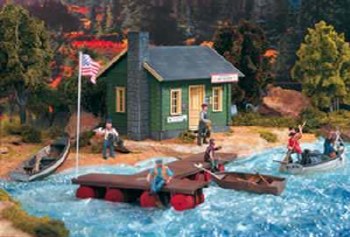 BOATHOUSE WITH PIER KIT