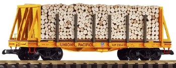 UP Bulkhead Flat w/ Pulpwood L