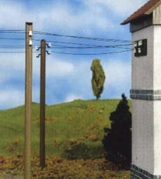 SET OF ELECTRICAL POLES