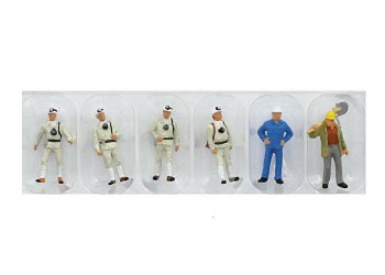 MINING WORKERS  PKG OF 6