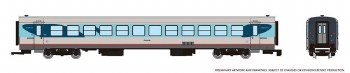 AMT TURBOTRAIN COACH - UN NUMB