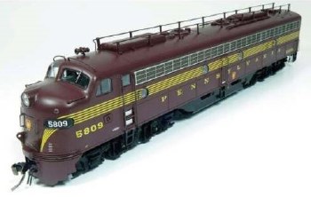 PRR E8A #5809 - DCC & SOUND