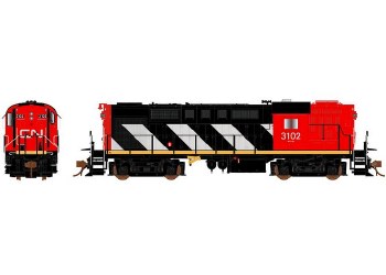 CN MLW RS-18 #3831 - DCC READY