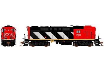 CN MLW RS-18 #3117 - DCC&SOUND