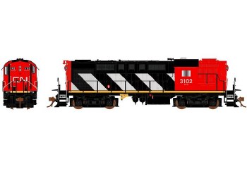 CN MLW RS-18 #3125 - DCC&SOUND