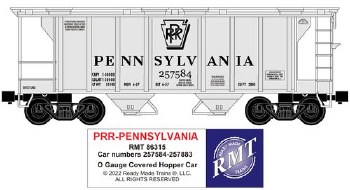 PRR 2 BAY CVRD HOPPER