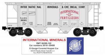 INTRNL MNRLS 2 BAY CVRD HOPPER