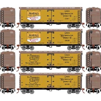 HARD 40' WOOD REEFERS - 4 PACK