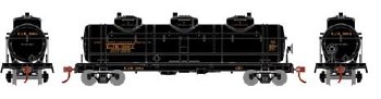 EJR 3-DOME TANK CAR - 4 PACK