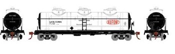 DUP 3-DOME TANK CARS - 4 PACK
