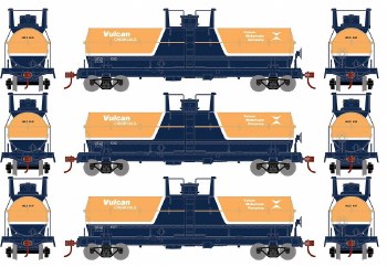 VC CHEMICAL TANK CAR - 3 PACK