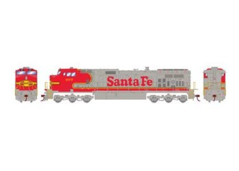 AT&SF DASH 9-44CW#677- DCC RDY