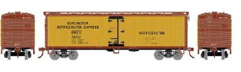 CB&Q 40' WOOD REEFER #75757