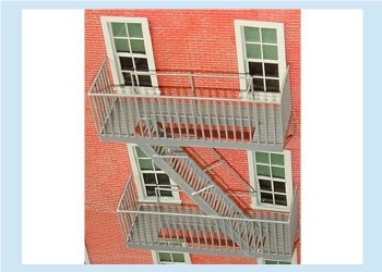 FIRE ESCAPE-"O"