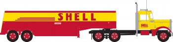 PETERBILT SHELL TANK TRUCK