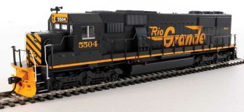 D&RGW SD50 #5504 - DCC & SOUND