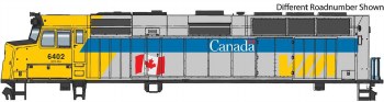 VIA F40PH #6453 - DCC READY