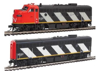 CN F7A&B #9159 &9195-DCC&SOUND