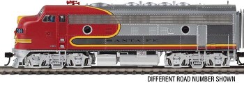 EMD F7A LOCOMOTIVE SF #308L