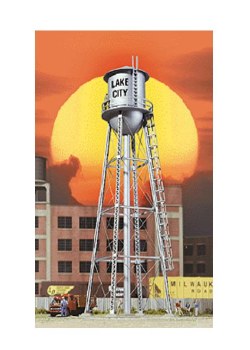 CITY WATER TOWER-SILVER BUILT