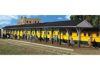 WOOD STATION SHED & PLATFORM