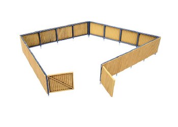 CORRUGATED FENCE KIT