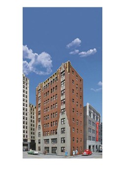 CITY APARTMENT BUILDING KIT