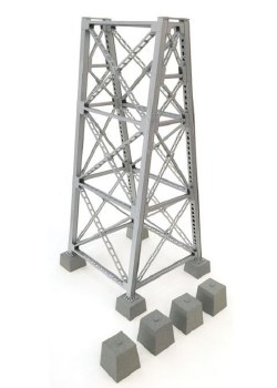 STEEL RAILROAD BRIDGE TOWER KI