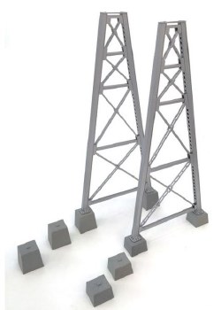 STEEL RAILROAD BRIDGE TOWER