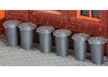 VINTAGE GARBAGE CANS - KIT