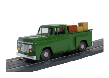 GREEN PICK UP TRUCK